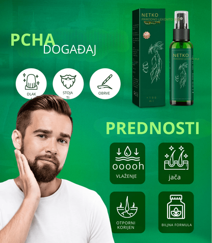 Elhoe Hair Growth - 2x1: Kontrola rasta i gubitka kose - 100% prirodno
