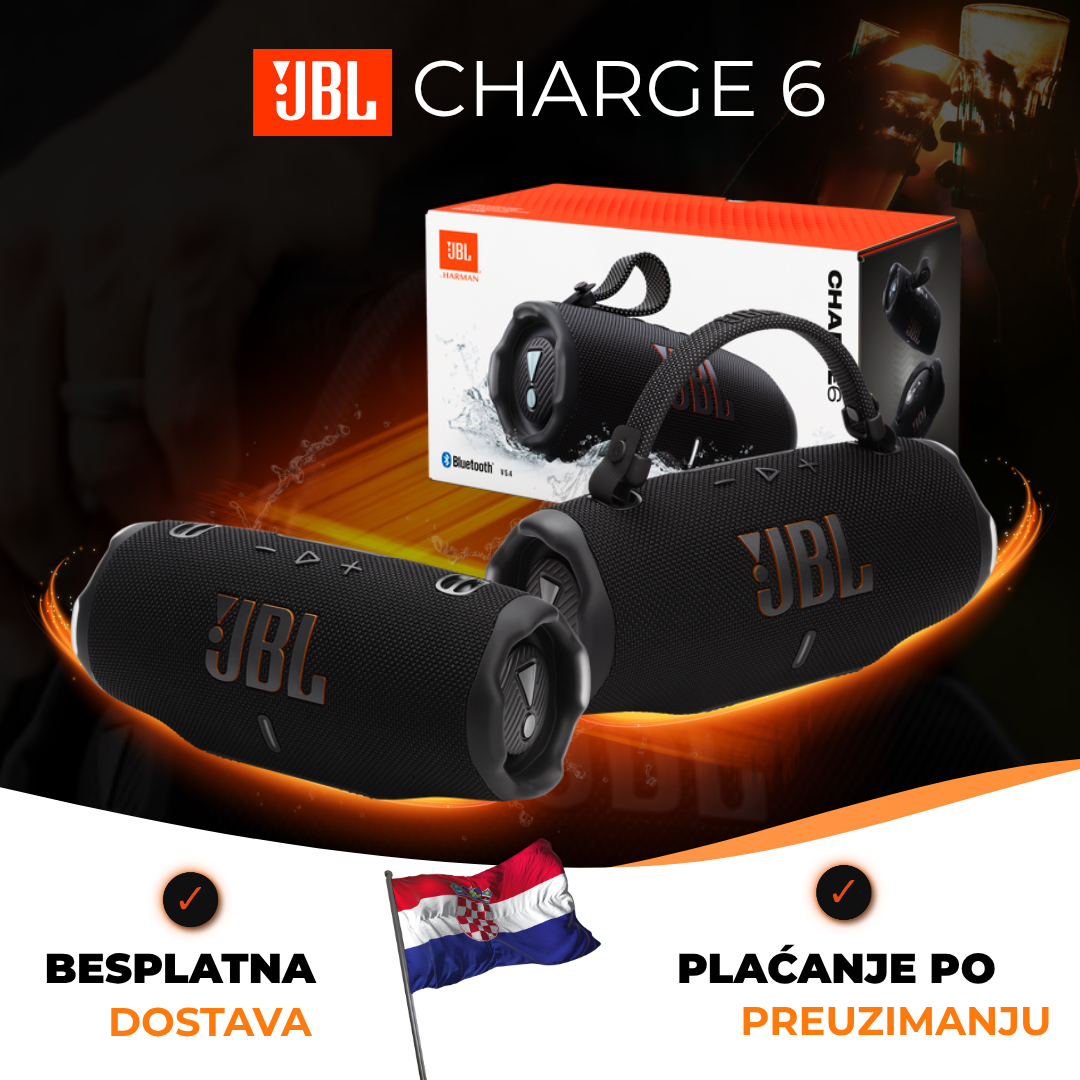 JBL Charge 6 – Prijenosni zvučnik